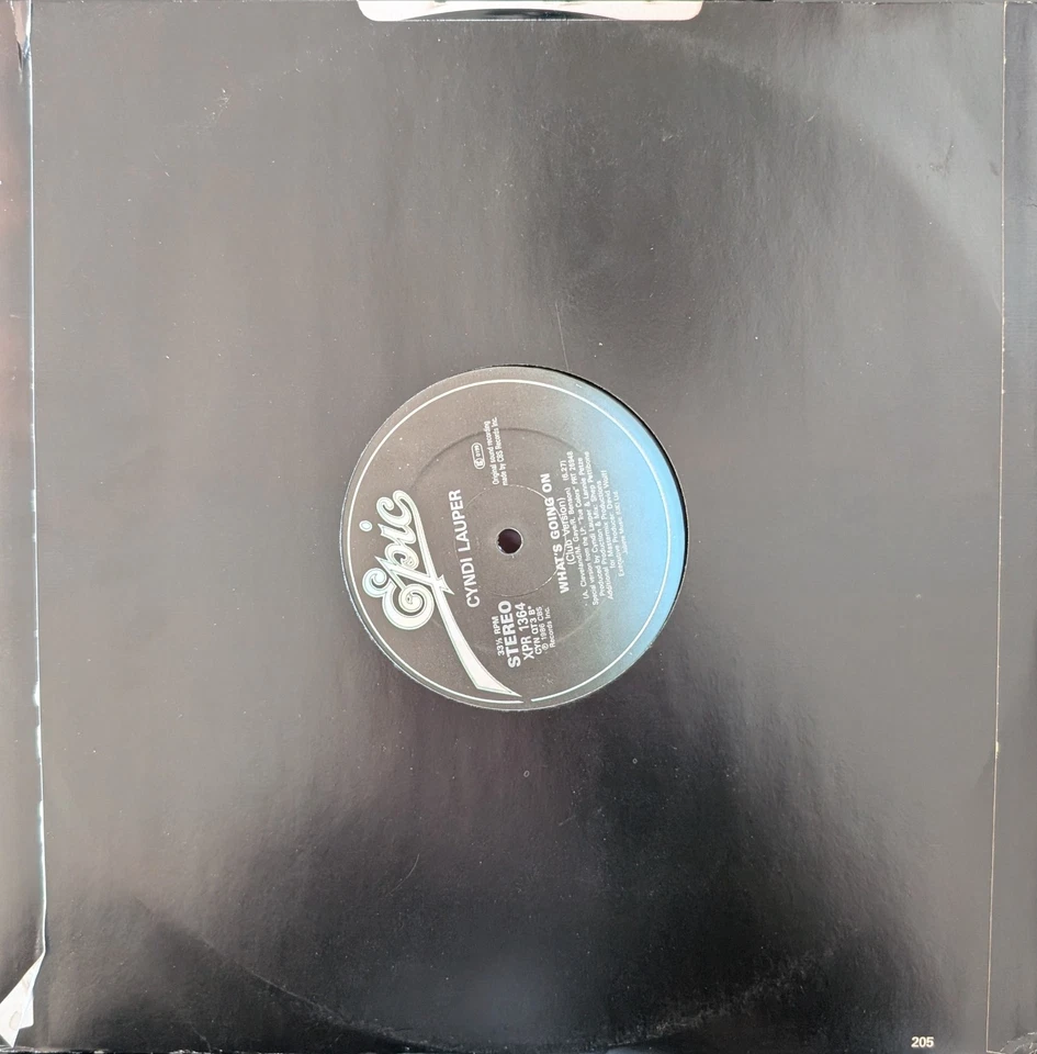 Cyndi Lauper Hole In My Heart Vinyl Record EX/VG XPR1384 1988 Foto 2 de 2