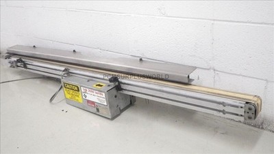 Modular Flat Belt Conveyor 2'' wide  X 59.75'' long