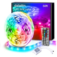 Led Lights For Bedroom 50ft2 Rolls Of 25ft Rgb 5050 Led Strip Lights Color Chang