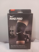 Nike Pro Closed Patella Knee Sleeve 2.0 Adult Unisex XLarge Black NEW Nike