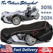 For Polaris Slingshot 2015-2024 Storage Cover with Roof Cover Full Protection