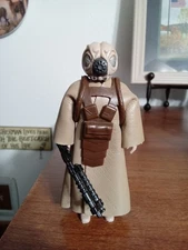 Vintage Star Wars 1981 4-LOM (Zuckuss) Bounty Hunter Figure Complete NO REPRO HK