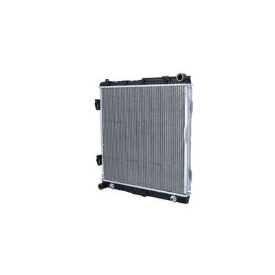 Kühler Motor Kühlrippen gelötet 492 - 485 mm Alu NRF für u.a. MERCEDES-BENZ 124