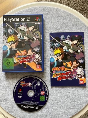 Naruto Shippuden Ultimate Ninja 5 PS2 PlayStation 2 PAL komplett mit Anleitung
