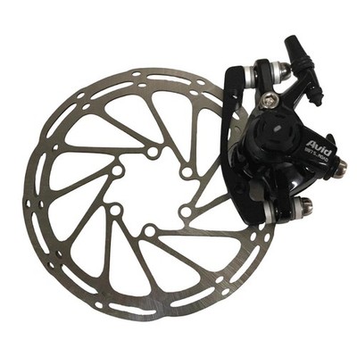 Avid BB7 Road S Mechanical Disc Brake Caliper + 140mm Rotor w/ Bolts