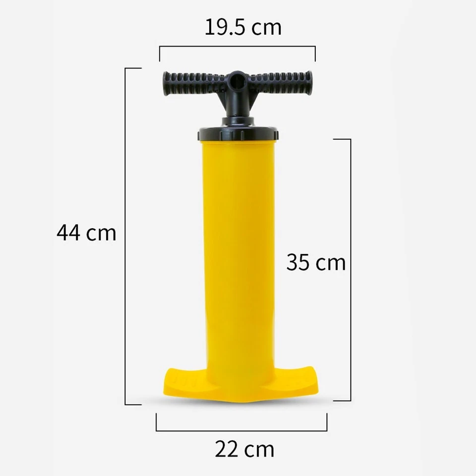 Dual Action 4L Luftpumpe für Stand Up Paddleboards und aufblasbare Zelte