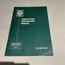 TRIUMPH SPITFIRE COMPETITION PREPARATION MANUAL