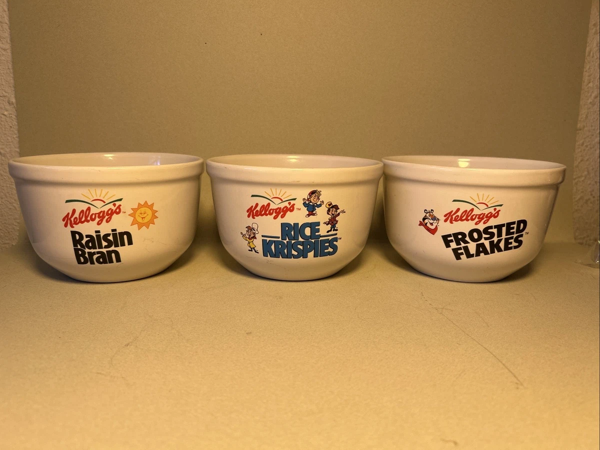 Kellogg's Frosted Flakes ボウルセット ケロッグ Frosted Flake Cereal Bowl - Etsy
