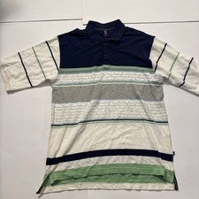 Vintage Phat Farm Men s Striped Polo Shirt Size XL Short Sleeve 90 s Y2K Xlarge