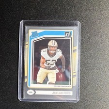 Panini Clearly Donruss Rated Rookie Jaylan Ford #92 New Orleans Saints
