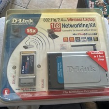 D-Link AirPlus G Wireless Networking Kit Router and USB Adapter DWL-925