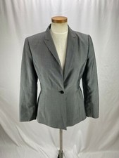 Calvin Klein Women's Gray Blazer Jacket 8