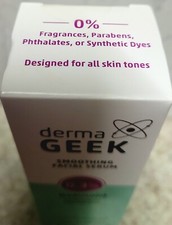 derma GEEK Smoothing Facial Serum 1.3 fl oz 40 mL
