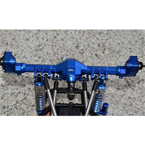 GPM Racing Aluminum Rear Gear Box Green : Axial Capra 1.9 UTB - Picture 4 of 4