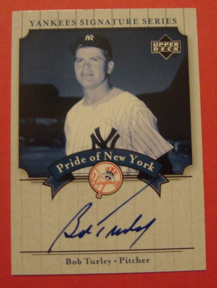 2003 Upper Deck Yankees Signature Series Virgil Trucks Autograph NY Yankees - Image 3 of 4