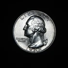 1943 Washington Quarter Gem BU