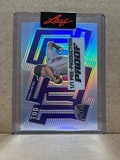 Noble Meyer 2024 Leaf Metal Baseball 1/1 Pre Production Proof