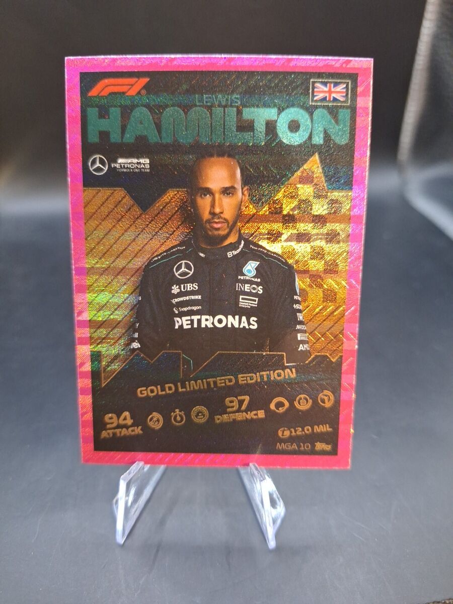 2024 TOPPS LEWIS HAMILTON TURBO ATTAX F1 GOLD LIMITED 2024 TOPPS LEWIS HAMILTON TURBO ATTAX F1 GOLD LIMITED
