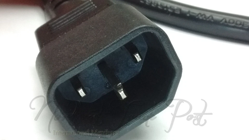 Cable puente adaptador de alimentación de CA de 3 pies de repuesto para fumador eléctrico Bradley Foto 4 de 4