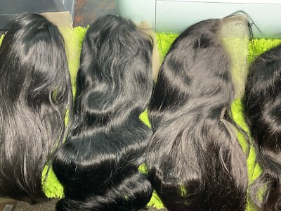 Human Hair Wig Lot 3 Pieces.  | Assorted Unit Lot