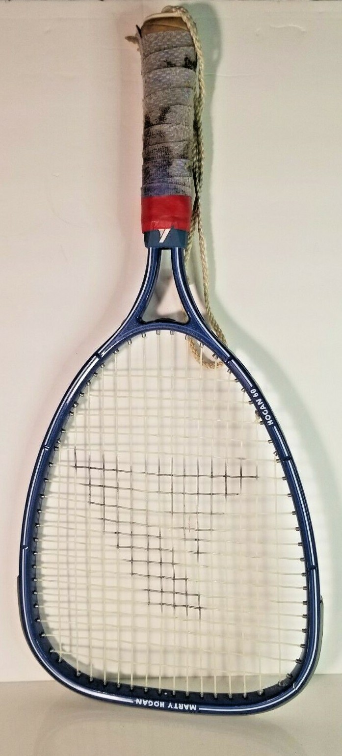 Marty Hogan 60 Racquetball Racket Optimum Size Grip With Case Bag eBay