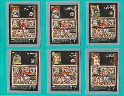 2007 Topps Opening Day Puzzle #27 Ichiro Suzuki Mariners Insert Baseball Card