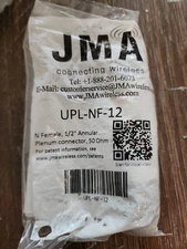 JMA Wireless UPL-NF-12 1/2" Annular Plenum Connectors. 50 Ohm - NEW