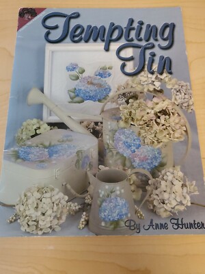 TEMPTING TIN Acrylic Paint Book by Anne Hunter