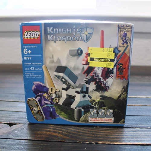 LEGO NEW Vintage 2004 Castle: Vladek Encounter (8777) MISB Sealed Unopened Box