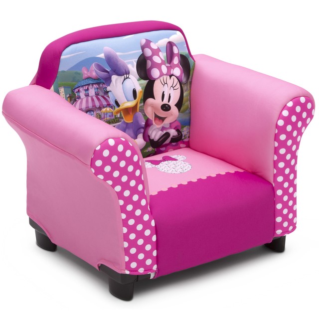 disney minnie mouse upholstered chair