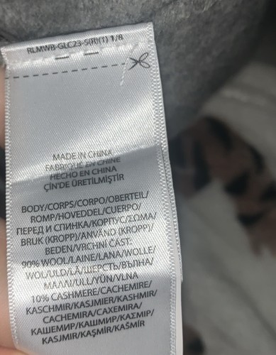 Abito Maglione Lana Cashmere Taglia XxL Ralph Lauren Polo 18 Pit To Pit - Foto 18 di 18