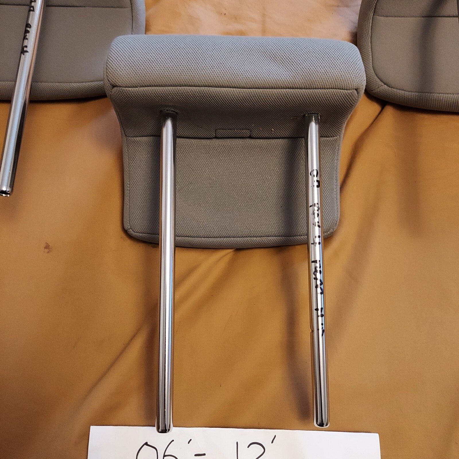 OEM 06 07 08 09 10 11 12 TOYOTA RAV4 3 REAR HEAD RESTS HEADRESTS SET ...