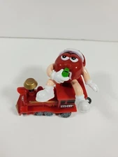 Red M&M's Mars Candy 2005 Train Red Engine Ornament Christmas Holiday
