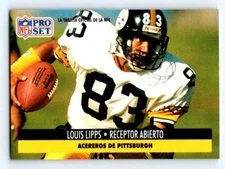 1991 Pro Set Spanish FRESH PULL #205 Louis Lipps