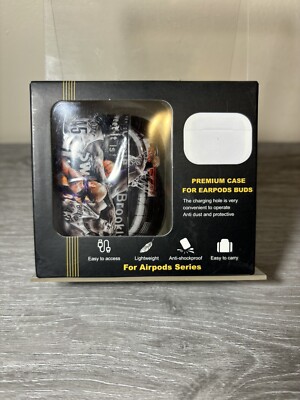 Brand New Earbuds Airpods Charging Case Nba Brooklyn Basketball