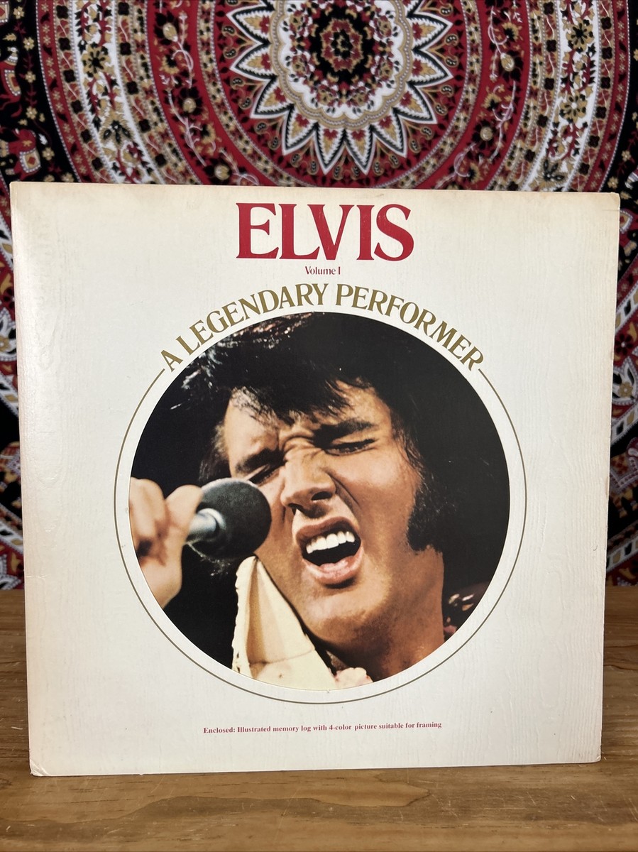 Elvis Presley – A Legendary Performer - Volume 1 ~ VG+/VG+, Inlay