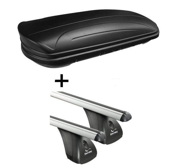 Dachbox VDPMAA320L Matt+Alu DachträGer VDP FüR FüR Kia Venga 5TüRer Ab 10-image