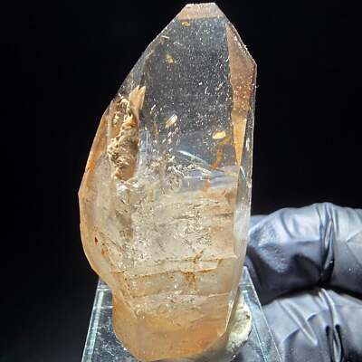 Phantom Rauchquarz Doppelender Zepter Goboboseb, Namibia 47*26*19mm Sammlung