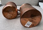 2 Copper Williams Sonoma Mugs 1 Imperial Pint & 1 Smaller Moscow Mule — photo 6