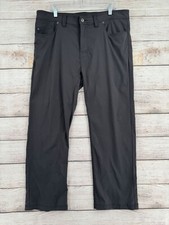 prAna Brion Stretch Zion Outdoor Hiking Pants Men's Size 38x30 Dark Gray