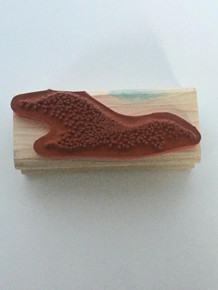 Posh Impressions Rubber Stampede Sand Dunes Beach Landscape Mounted Rubber Stamp - Image 4 of 4