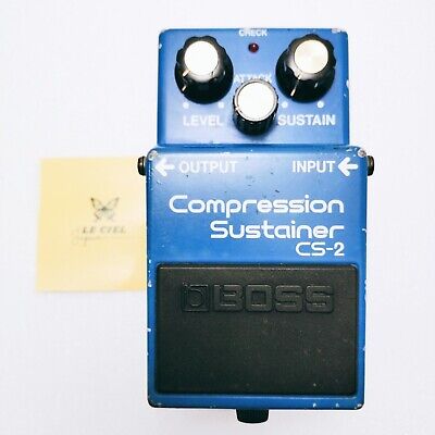 BOSS CS-2 Compression Sustainer / Compressor MIJ Vintage from