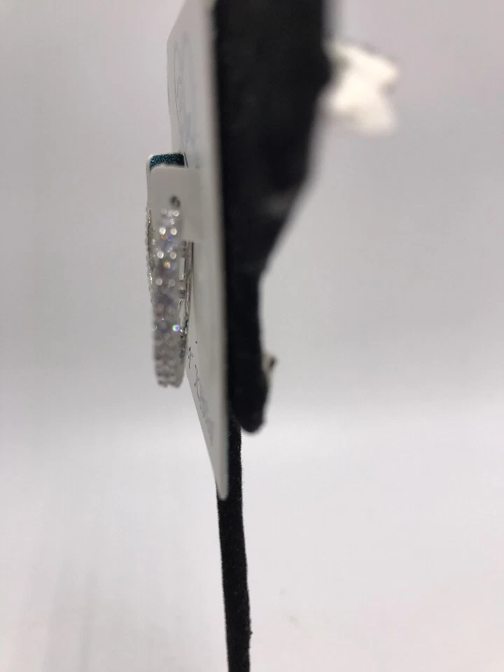 $38 Betsey Johnson Betsey синий джаз обруч CZ серьги Ma33 - Изображение 3 из 4