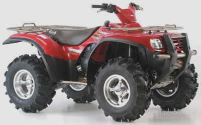 KAWASAKI PRAIRIE 650, 700 DARK RED, MAROON HANDLEBAR FRONT COVER