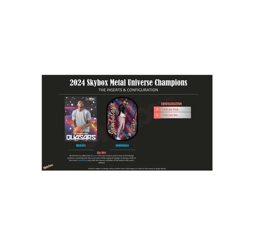 Skybox Metal Universe Champions Trading Card Box - Picture 3 of 7
