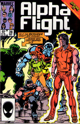 ALPHA FLIGHT (1983) #28 - Back Issue