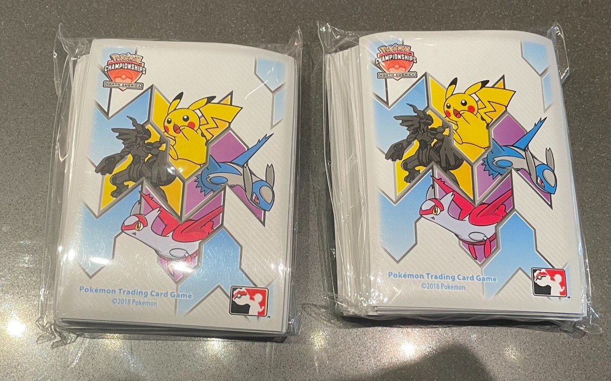 Pokemon NAIC 2019 Competitor Kit Items Playmat, Hat, Pin, Sleeves