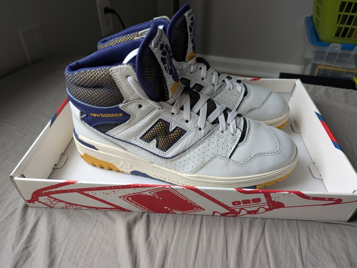 New Balance BB650R Aime Leon Dore yellow/blue/white/off-white U.S 