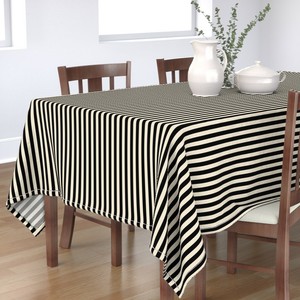 Factory Online Shopping Tablecloth Pinstripe Tan Beige Nautical Stripe Cream Steampunk Cotton Sateen Limited Time Offer Www Vocalboothtogo Co Uk