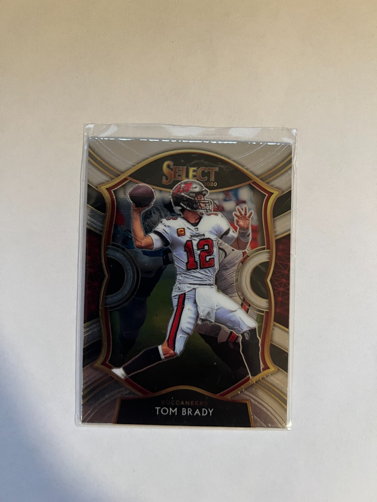 2020 Panini Select - Concourse Silver Prizm #1 Tom Brady